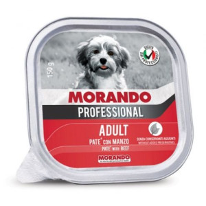 Morando Pro Mokra Karma Dla Psów Małych Ras Pasztet z Wołowiną 150 g