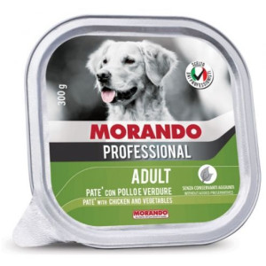 Morando Pro Mokra Karma Dla Psa Pasztet z Kurczakiem i Warzywami 300 g