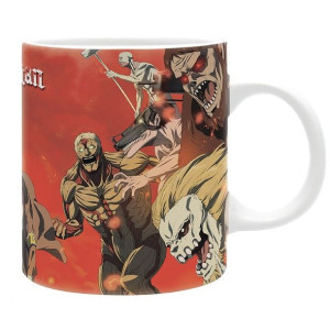 Kubek Attack on Titan - Battle scene season 4 (320 ml)