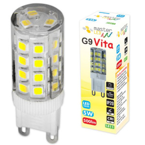 Żarówka LED G9 SMD 2835 5W 230V 500lm do żyrandoli