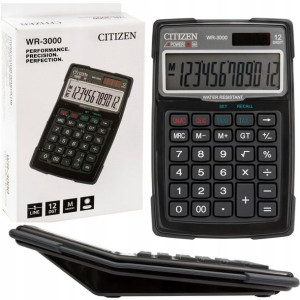 Kalkulator CITIZEN WR-3000 Wodoodporny odporny