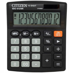Kalkulator Biurowy Citizen Sdc-812 Pamięć