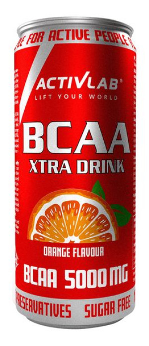 Activlab Bcaa Xtra Drink 330ml Pomarańcza
