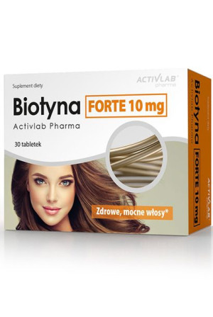 Activlab Pharma Biotyna Forte 10mg - 30tabl