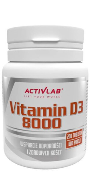 Activlab Vitamin D3 8000 - 200tabl