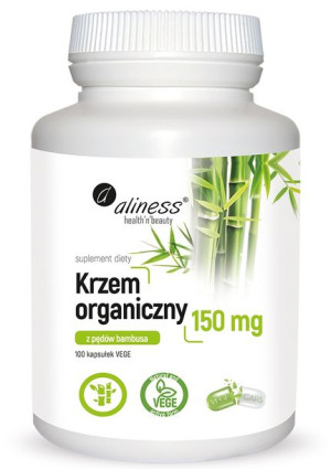 Aliness Krzem Organiczny 150mg - 100kaps Vege