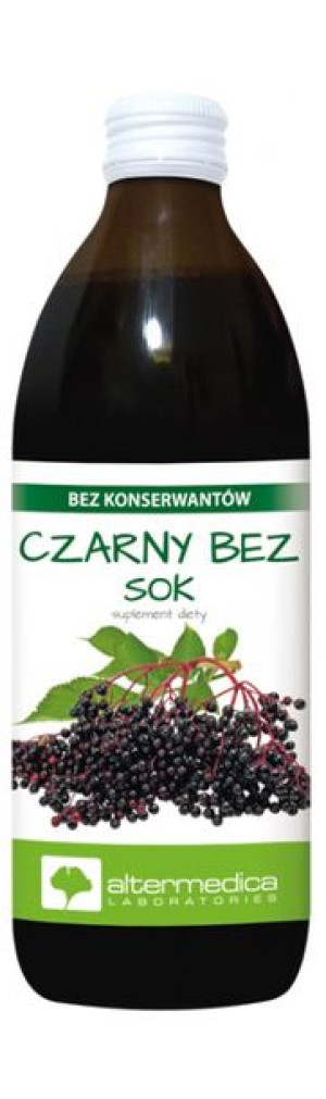 Altermedica Czarny Bez Sok 500ml