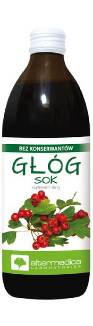 Altermedica Głóg Sok 500ml