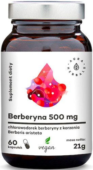 AURA BERBERYNA 500mg 60 kaps.
