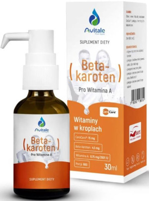 Avitale Naturalny Beta-karoten - 30ml
