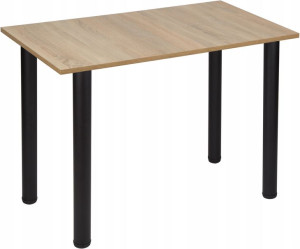 Stol Kuchenny Stolik do kuchni 90x60 CZARNE NOGI