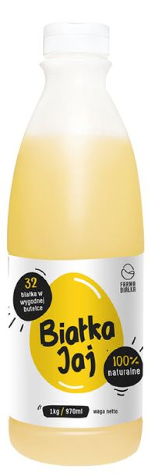 Farma Białka 100% Płynne Białko Jaj 1kg