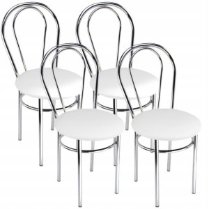 Krzeslo Krzesla kuchenne Tulipan Metalowe - 4szt