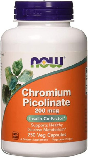 Now Chromium Picolinate 200mcg - 250 Kaps