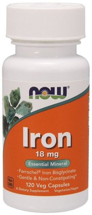 NOW IRON 120 kaps