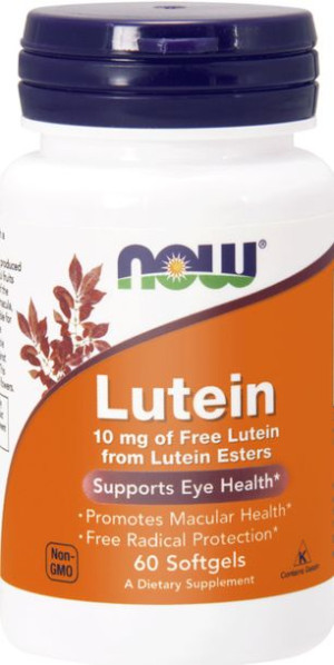 NOW LUTEIN 10mg - 60 softgel
