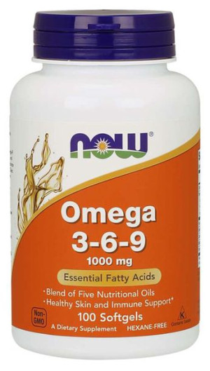 Now Omega 3-6-9 100 Kaps
