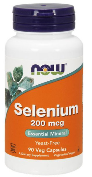 NOW SELENIUM 200mcg - 90kaps