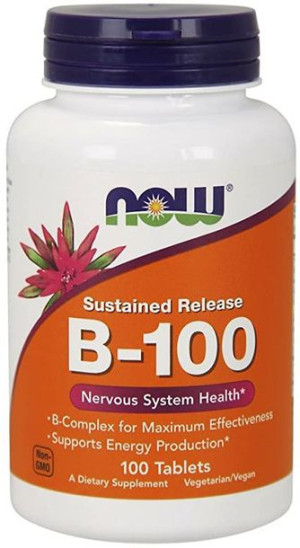 Now Vitamin B-100 Sustained Relase - 100 Tab