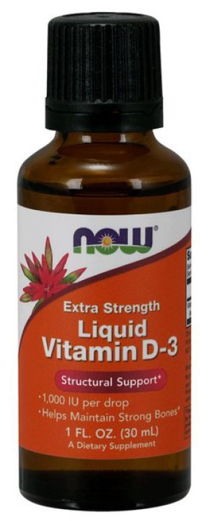 Now Vitamin D-3 Extra Strength Liquid 30ml