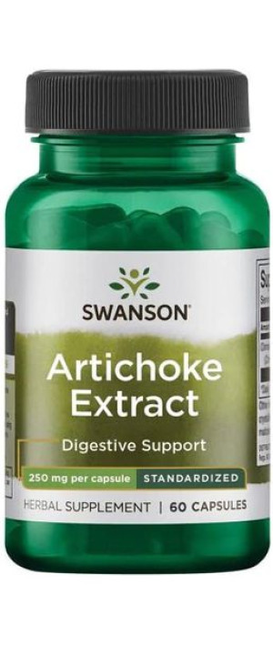 Swanson Artichoke Leaves 500mg - 60kaps