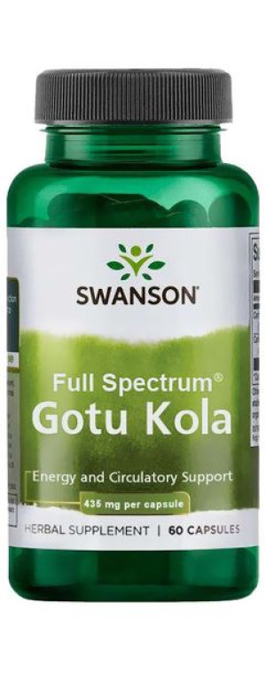 SWANSON GOTU KOLA 435 mg - 60 kaps.