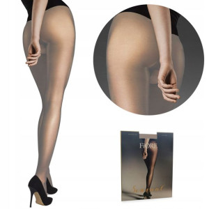 Fiore rajstopy Ouvert 20 den otwarte nude 5-XL