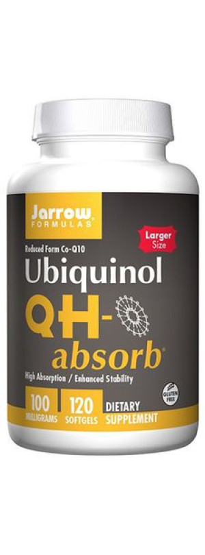 JARROW FORMULAS UBIQUINOL QH-absorb 100mg-120softg