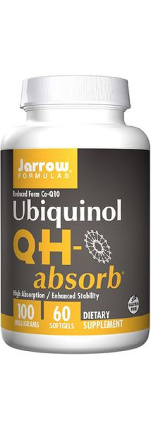 JARROW FORMULAS UBIQUINOL QH-Absorb 100mg-60softg