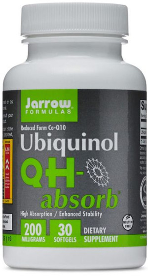 JARROW FORMULAS UBIQUINOL QH-Absorb 200mg-30 softg