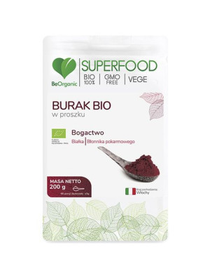 Beorganic Burak Bio W Proszku - 200g