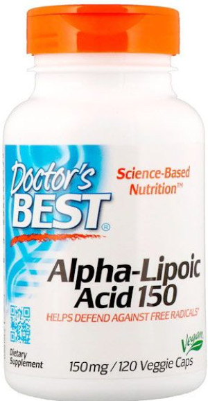 Doctor's Best Alpha Lipolic Acid 150mg-120 Kaps