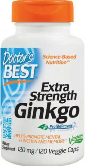 Doctor's Best Extra Strenght Ginkgo 120mg-120 Kaps