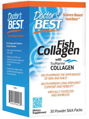 Doctor's Best Fish Collagen With Trumarine-30 Stic