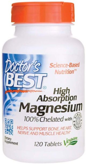 Doctor's Best High Absorpt. Magnesium 100mg-120tab