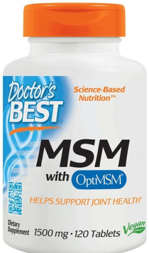 DOCTOR'S BEST MSM with OptiMSM-120 tab
