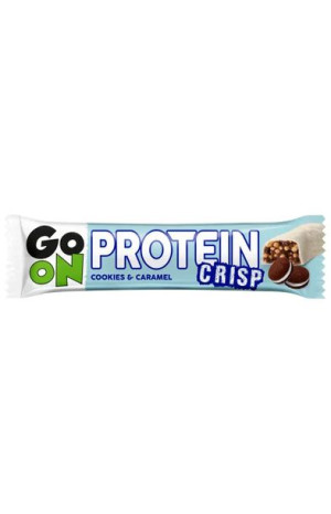 Go On Baton Proteinowy Crisp 50g Ciastko-karmel