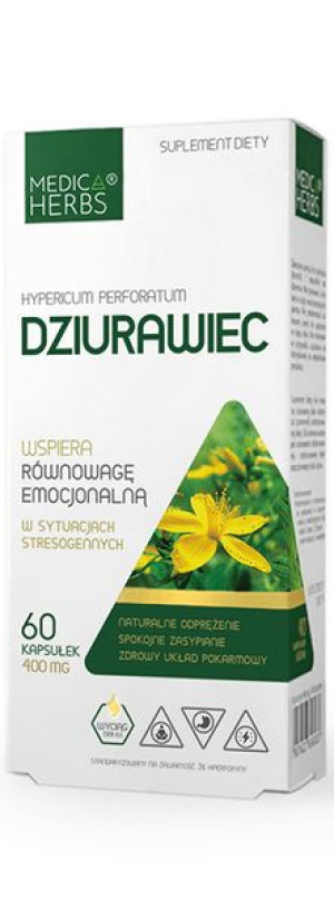 Medica Herbs Dziurawiec 60kaps