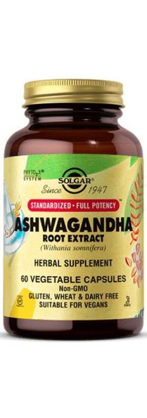 Solgar Ashwagandha Root Ex. 400mg - 60kaps