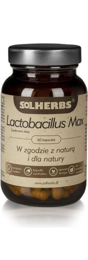 Solherbs Lactobacillus Max 60kaps