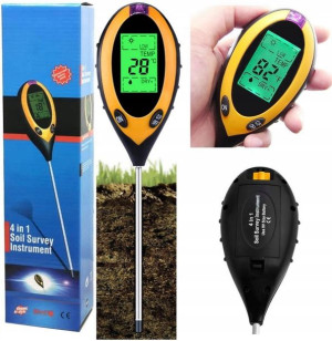Kwasomierz Glebowy 4W1 Tester Miernik Ph Ziemii Gleby