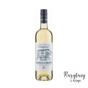 Wino Bezalkoholowe 0% Białe Wytrawne Chardonnay Barrels and Drums  750ml
