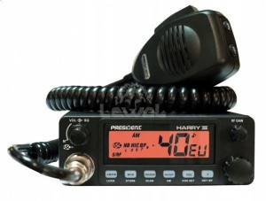 CB Radio Harry III ASC PRESIDENT ORYGINALNY