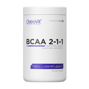 Ostrovit Pure BCAA 2-1-1 400g Pure (czyste)