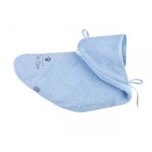 AmiPlay Pelerynka Kąpielowa Dla Psa Spa Niebieska 30 cm