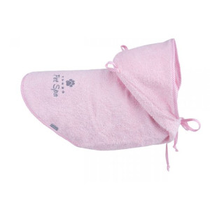 AmiPlay Pelerynka Kąpielowa Dla Psa Spa Różowa 40 cm