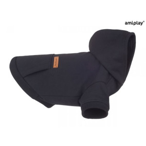 AmiPlay Bluza z Kapturem Texas Czarna 35 cm