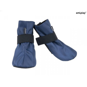 AmiPlay Buty Dla Psa Bristol Granatowe Rozmiar XXL 2 sztuki