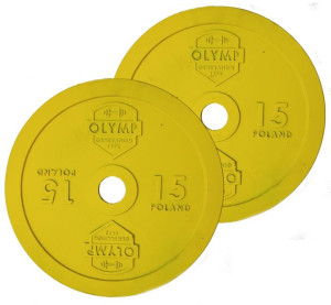 Obciążenie zawodnicze 51mm 2x15kg OLYMP zestaw