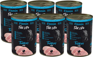 FITMIN For Life Turkey Indyk 6x400g